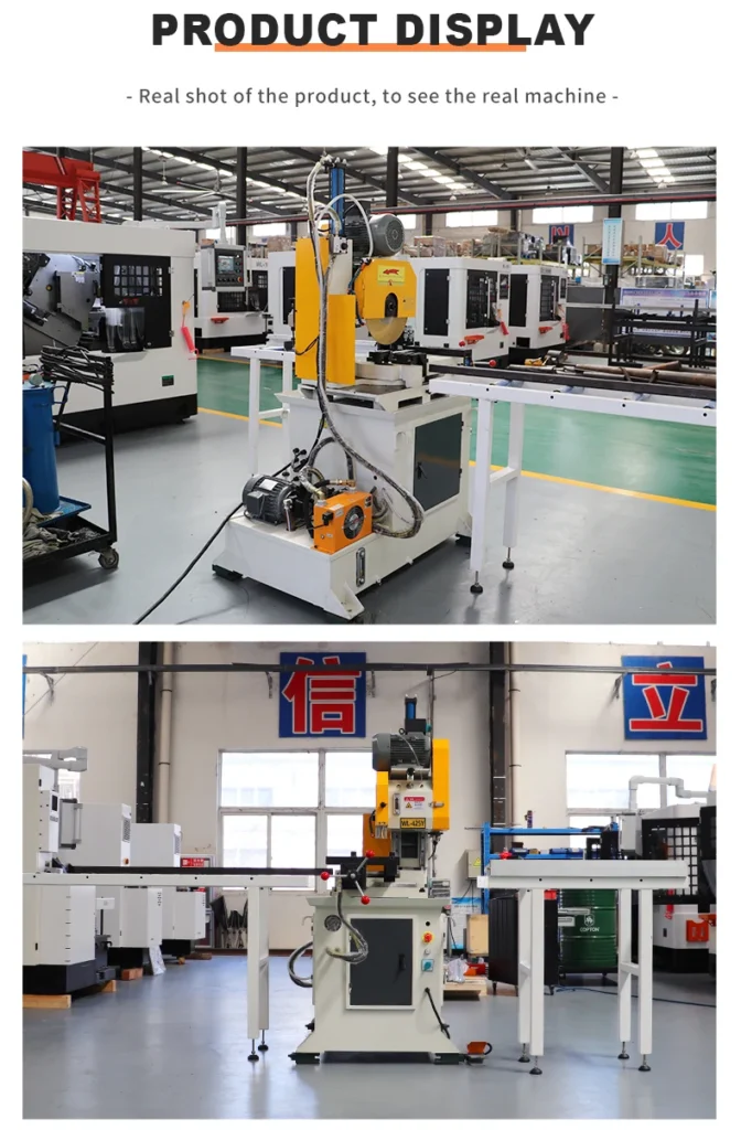 WL Y Series Hydraulic Pipe Cutting Machines technical reference