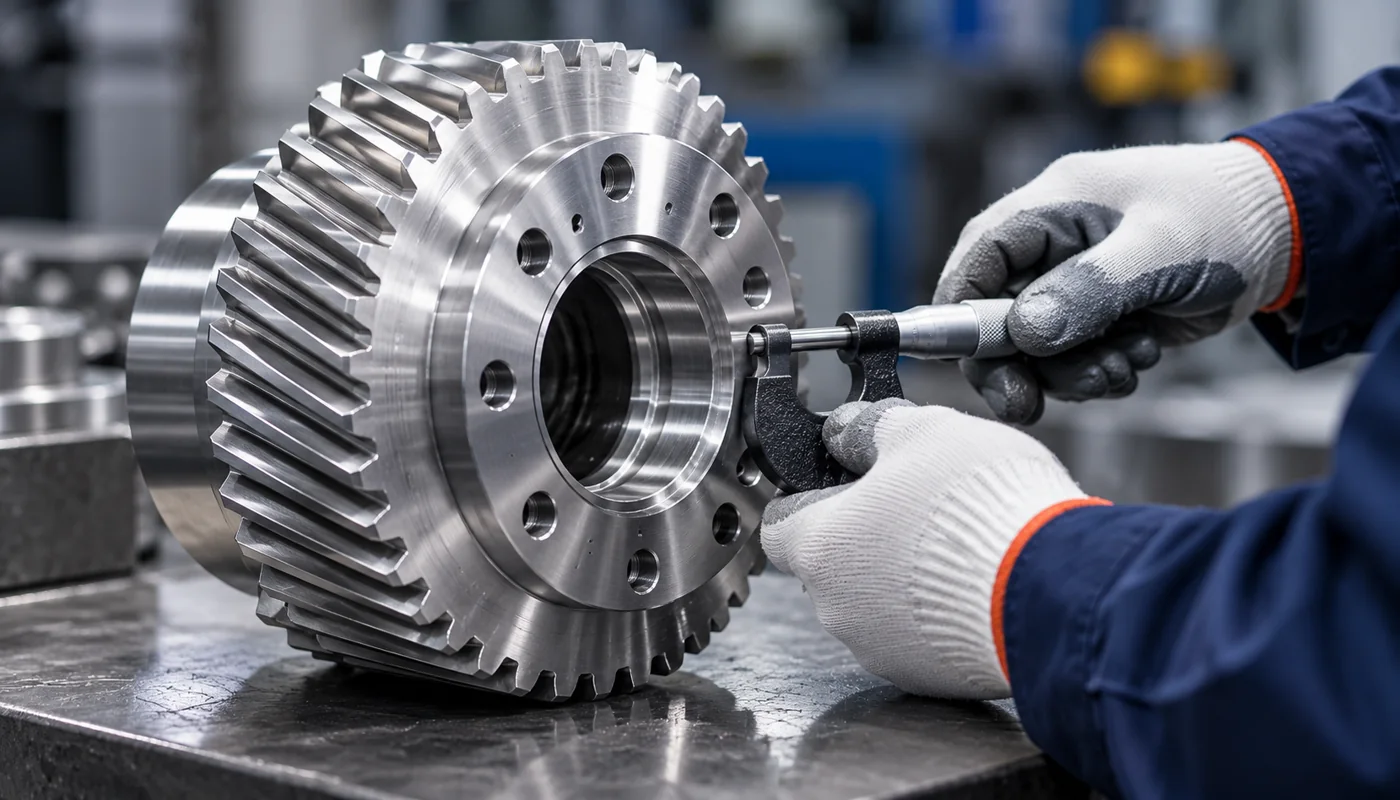 Precision gear component inspection